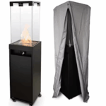 Outdoor Propane Smokeless 360-Degre Fire Column Heater