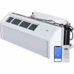15,000 BTU PTAC Packaged Terminal A/C with Heat Pump (R32 Refrigerant) and 3.5 kW Electric Heater