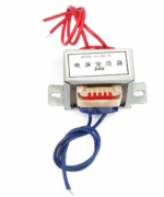 Power Transformer AC 220V to AC 12V 24V 10W 50Hz Single EI Power Transformer Power Converters (24V)
